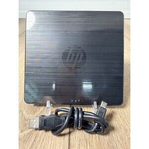 HP USB External DVD-RW Drive GP70N Plug-Play For PC or Mac with USB Cable